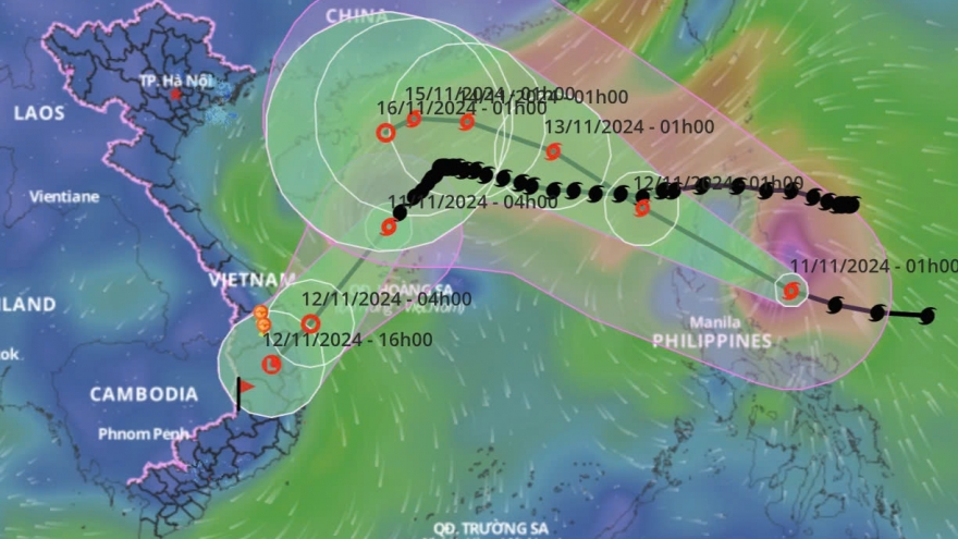 Typhoon Yinxing weakens, typhoon Toraji to enter East Sea